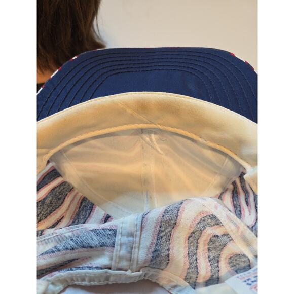 Vintage Twins Enterprise Atlanta Braves Hat Snapback Cap MLB 90s Navy A Logo USA - Picture 13 of 14